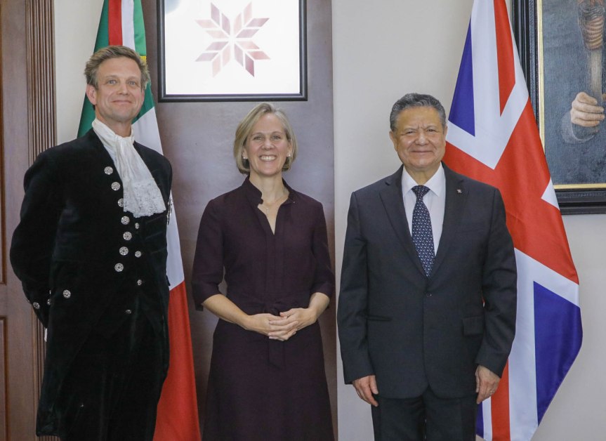 GOBIERNO DE HIDALGO SOSTIENE REUNIÓN CON REPRESENTANTES DEL REINO&nbsp;UNIDO