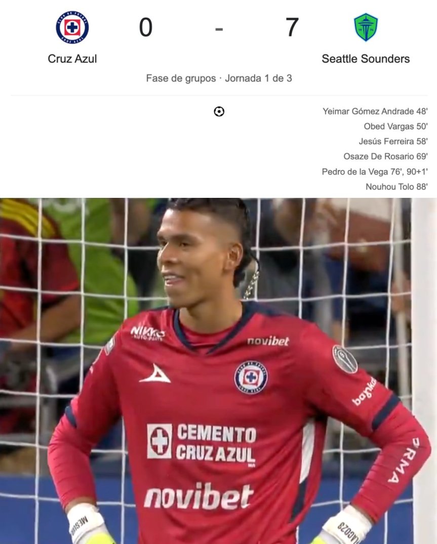 CRUZ AZUL ENTRA EN CRISIS TRAS GOLEADA&nbsp;HISTÓRICA