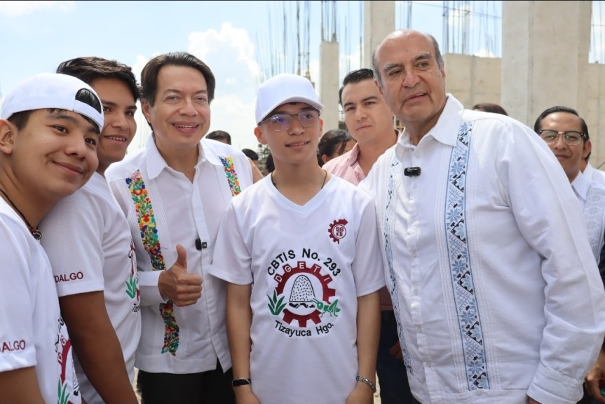 MARIO DELGADO SUPERVISA AVANCES EDUCATIVOS EN HIDALGO PREVIO AL ARRANQUE DEL CICLO ESCOLAR&nbsp;2025-2026