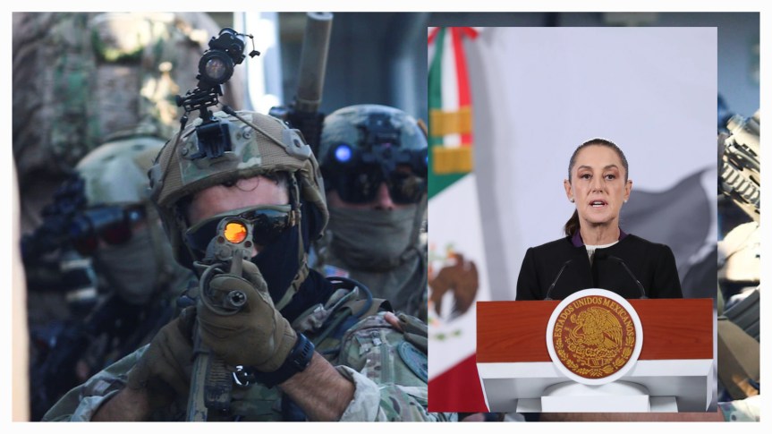 CLAUDIA SHEINBAUM SOLICITA AUTORIZACIÓN AL SENADO PARA INGRESO DE NAVY SEALS DE EEUU A&nbsp;MÉXICO