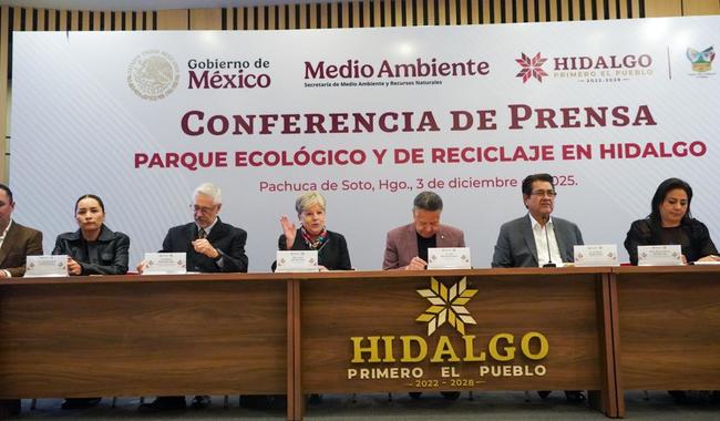 SEMARNAT DETALLA PROCESO DE DIÁLOGO E INFORMACIÓN SOBRE EL PARQUE ECOLÓGICO Y DE RECICLAJE EN&nbsp;HIDALGO