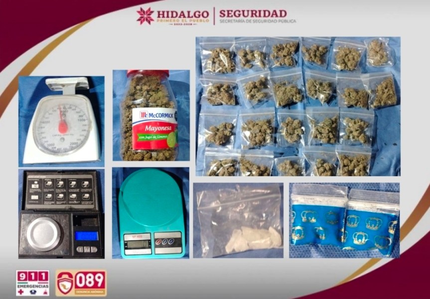 SSPH DESMANTELA PUNTO DE NARCOMENUDEO EN&nbsp;TOLCAYUCA