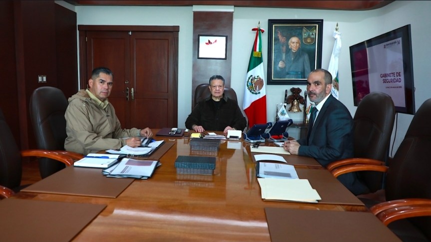 MENCHACA SALAZAR PRESIDE PRIMERA REUNIÓN DEL GABINETE DE SEGURIDAD DE&nbsp;2026
