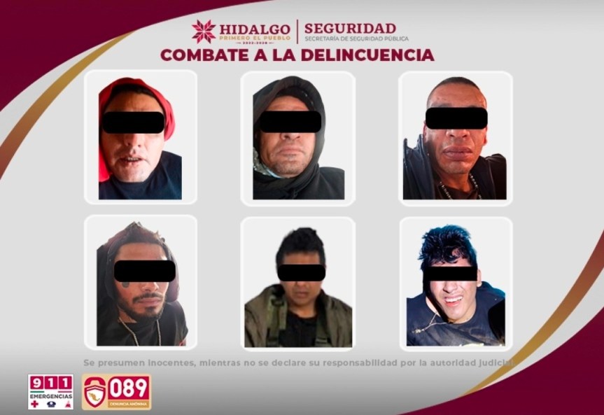 CUERPOS DE SEGURIDAD DE HIDALGO DETIENEN A AGRESORES ARMADOS EN&nbsp;TULA