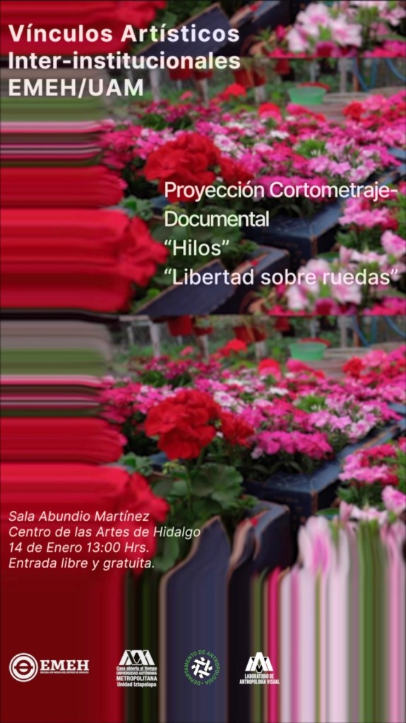 EMEH Y UAM PRESENTAN MUESTRA DE CINE ETNOGRÁFICO EN EL CENTRO DE LAS ARTES DE&nbsp;HIDALGO
