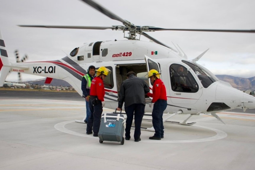 📰 HIDALGO REALIZA EL PRIMER TRASLADO AÉREO DE CORAZÓN EN LA ACTUAL&nbsp;ADMINISTRACIÓN