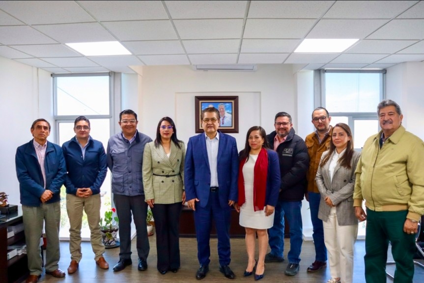 DIRIGENTES DE PARTIDOS POLÍTICOS SE REÚNEN CON EL SECRETARIO DE GOBIERNO EN&nbsp;HIDALGO