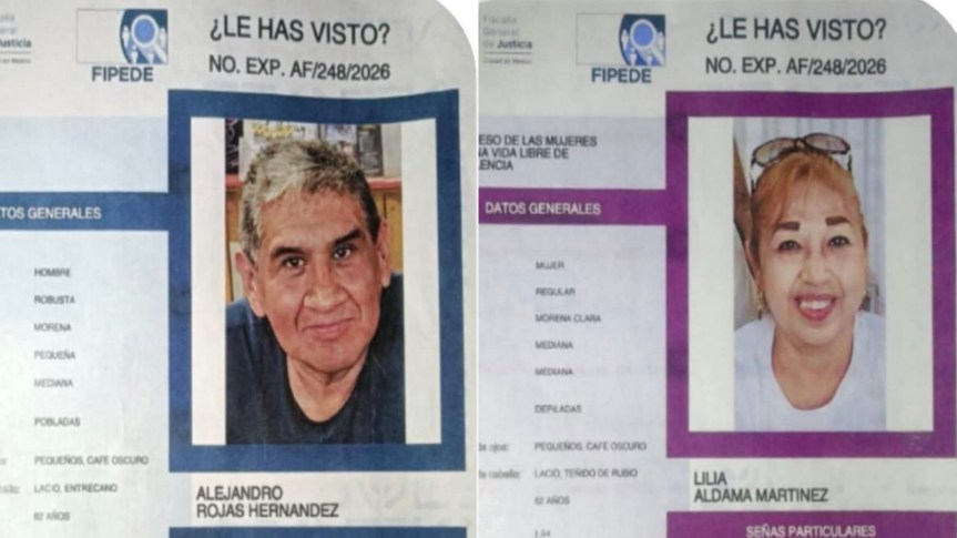 LILIA ALDAMA Y ALEJANDRO ROJAS, LA PAREJA HALLADA SIN VIDA EN UNA CISTERNA EN LA&nbsp;GAM
