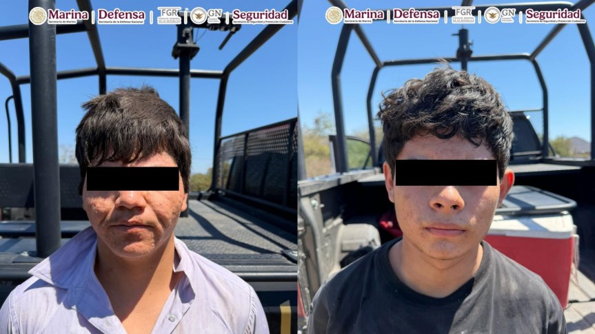 DETIENEN A DOS PRESUNTOS INTEGRANTES DE CÉLULA DELICTIVA EN&nbsp;SINALOA