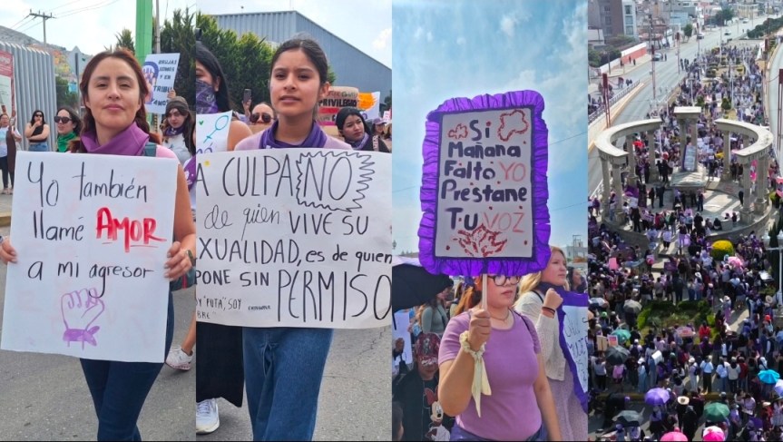 EL 8M EN PACHUCA: ENTRE CONSIGNAS, MEMORIA Y UNA VIOLENCIA QUE AÚN NO&nbsp;TERMINA