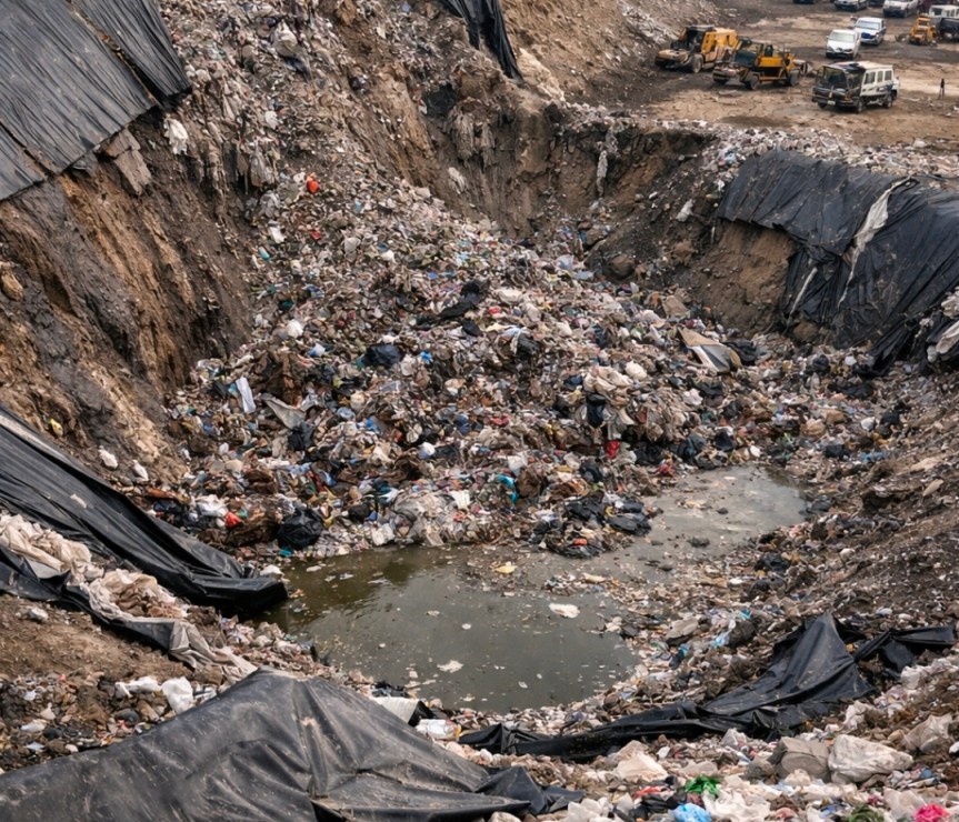 COLAPSA RELLENO SANITARIO EN TULA Y EXPONE LA CRISIS DE RESIDUOS EN&nbsp;HIDALGO