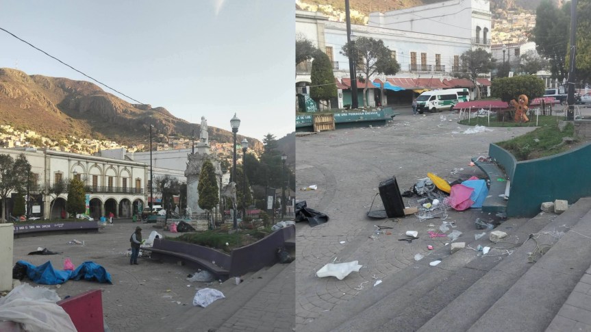 RETIRA GOBIERNO DE PACHUCA A MÁS DE 200 AMBULANTES Y LIBERA PLAZA&nbsp;CONSTITUCIÓN