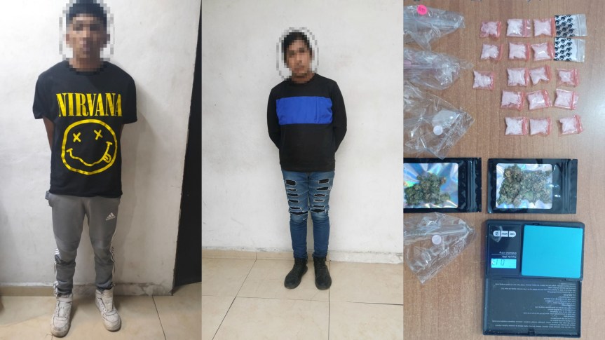 DETIENEN A DOS PERSONAS EN MINERAL DE LA REFORMA POR DROGA Y MOTOCICLETA&nbsp;ROBADA