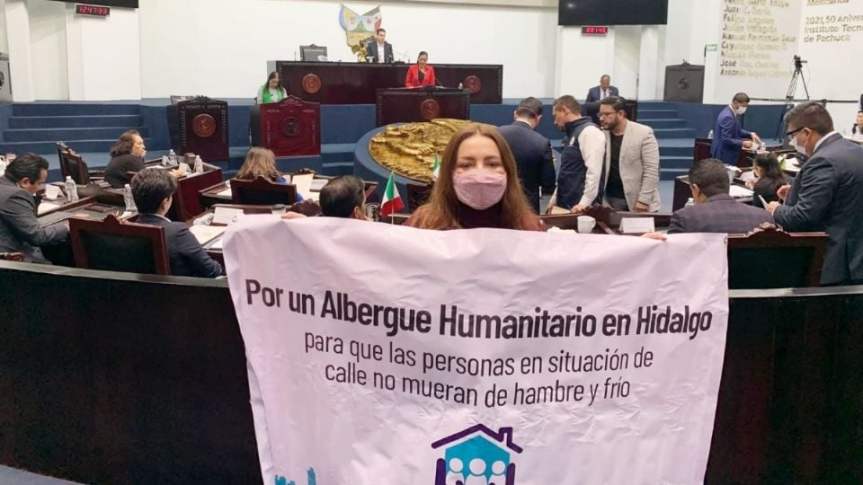 ACTIVISTA ALERTA SOBRE CRISIS SOCIAL EN HIDALGO: MÁS DE MIL 800 PERSONAS VIVEN EN LA&nbsp;CALLE