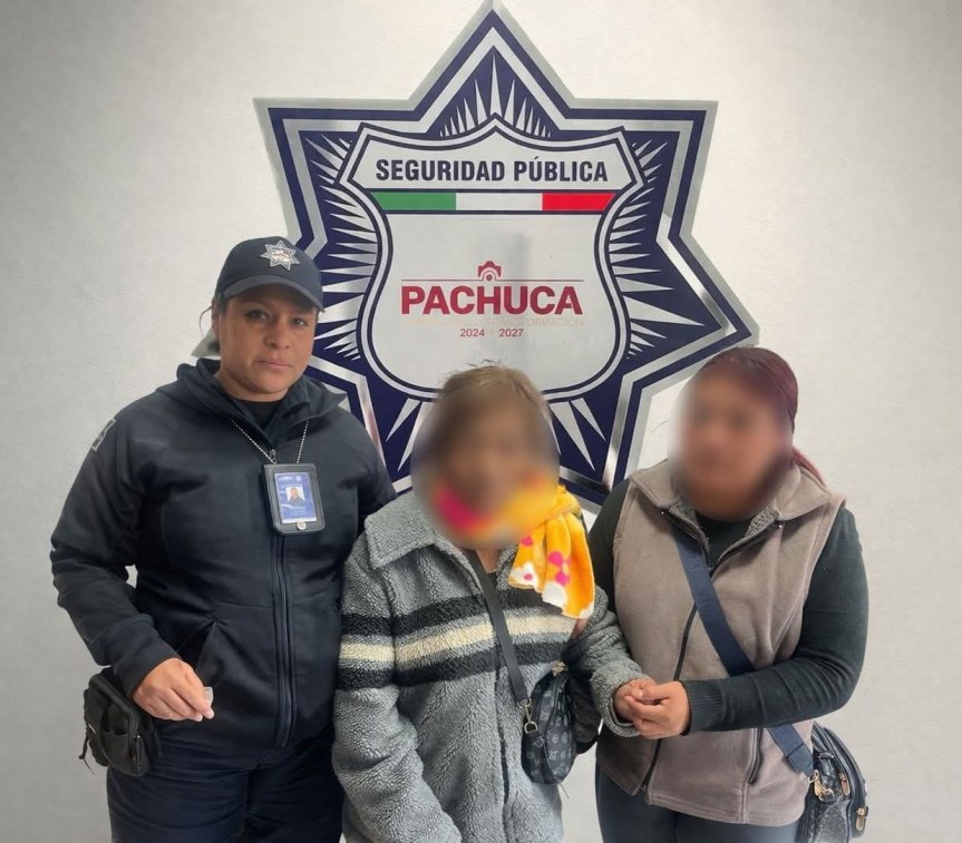 LOCALIZAN Y RESGUARDAN A ADULTA MAYOR DESORIENTADA EN PLAZA DEL VALLE,&nbsp;PACHUCA
