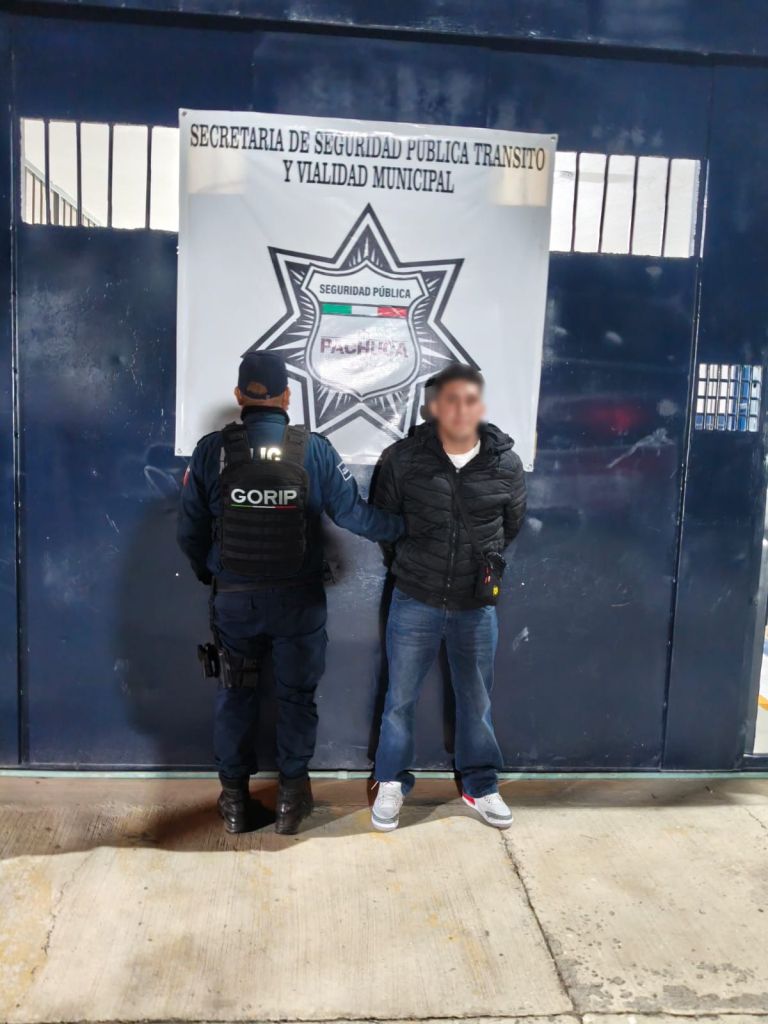 DETIENEN EN PACHUCA A JOVEN CON ORDEN DE APREHENSIÓN POR ROBO&nbsp;AGRAVADO