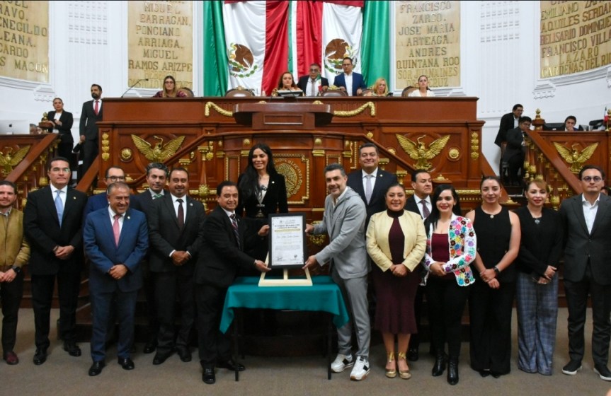 CONGRESO DE HIDALGO RECONOCE AL DE LA CDMX CON DISTINCIÓN “LA MINA DEL&nbsp;TIEMPO”