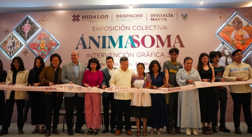 ARTE HIDALGUENSE TOMA EL PALACIO DE GOBIERNO CON LA INTERVENCIÓN&nbsp;“HIÓKI”